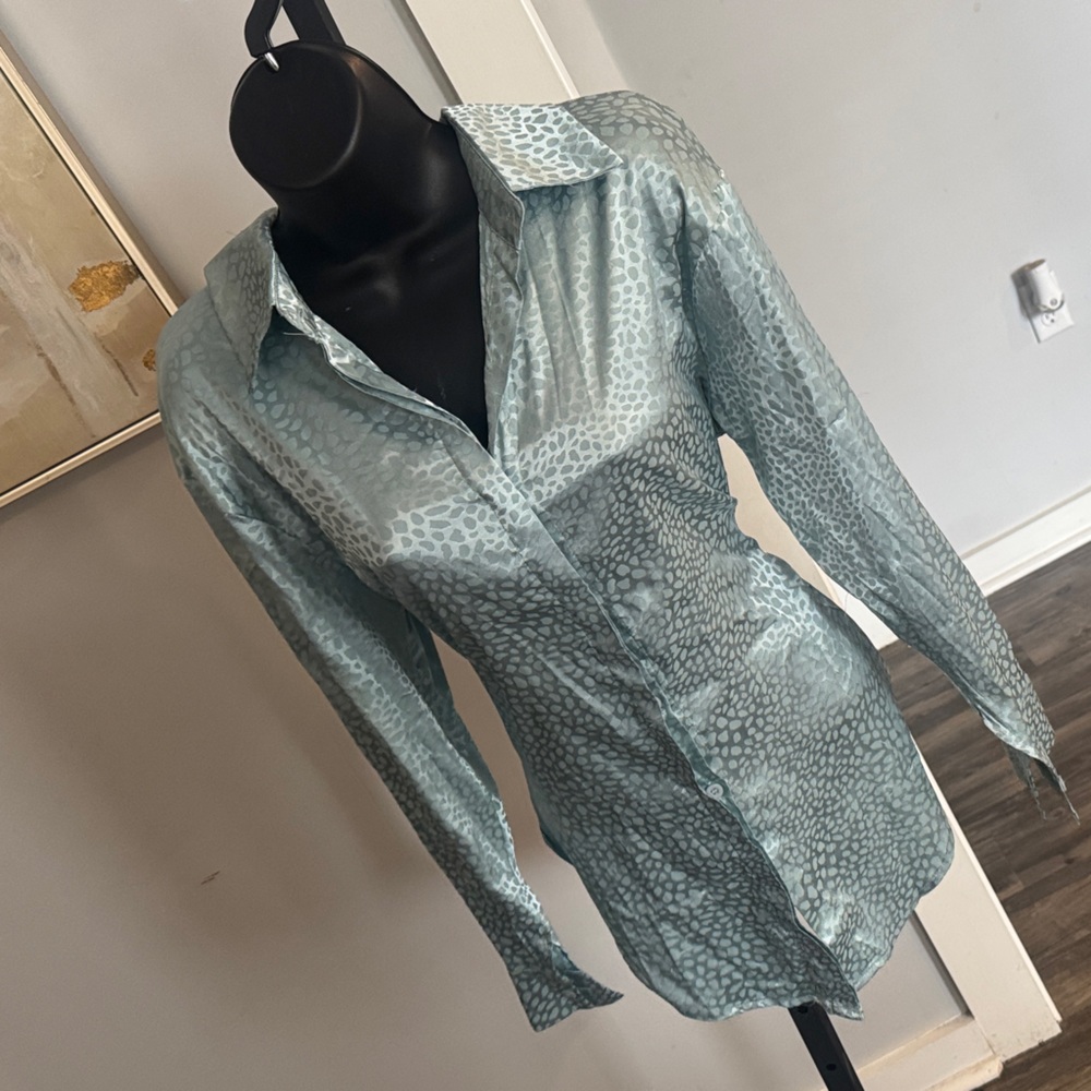 Stylish Animal Print Blouse